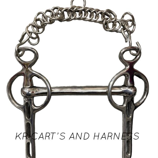 Liverpool Bit Straight Mouth With Curb Chain